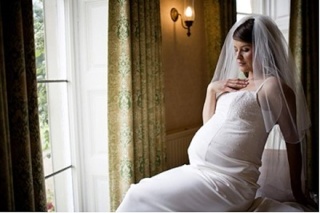 vestido de noiva para grávidas