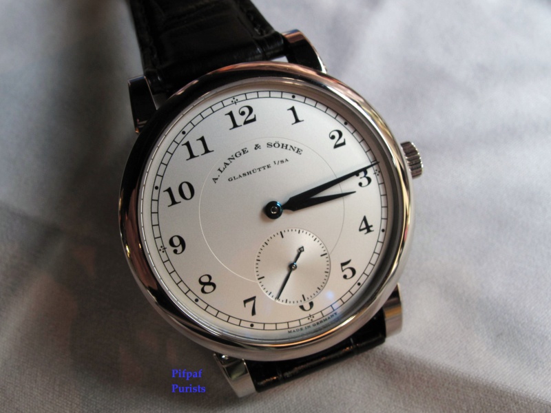 A.Lange Sohne After Lange Diner Lange at the salon des