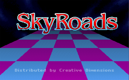 Skyroads ecran titre