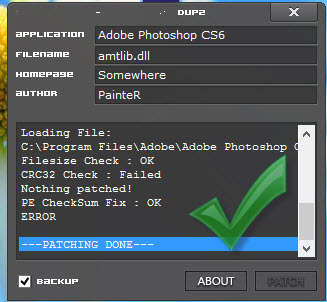   Adobe Photoshop CS6 Extended        
