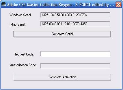 Adobe cs6 master collection xforce keygen
